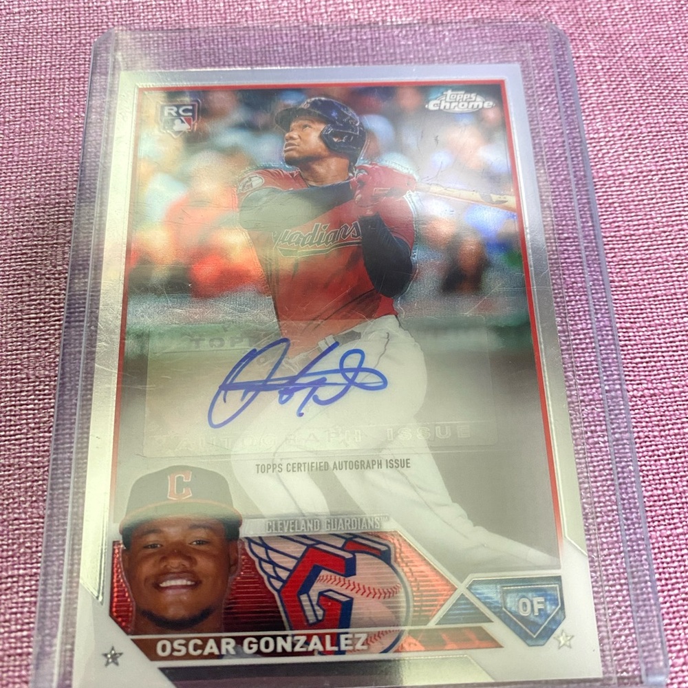 Autographed Baseball Card